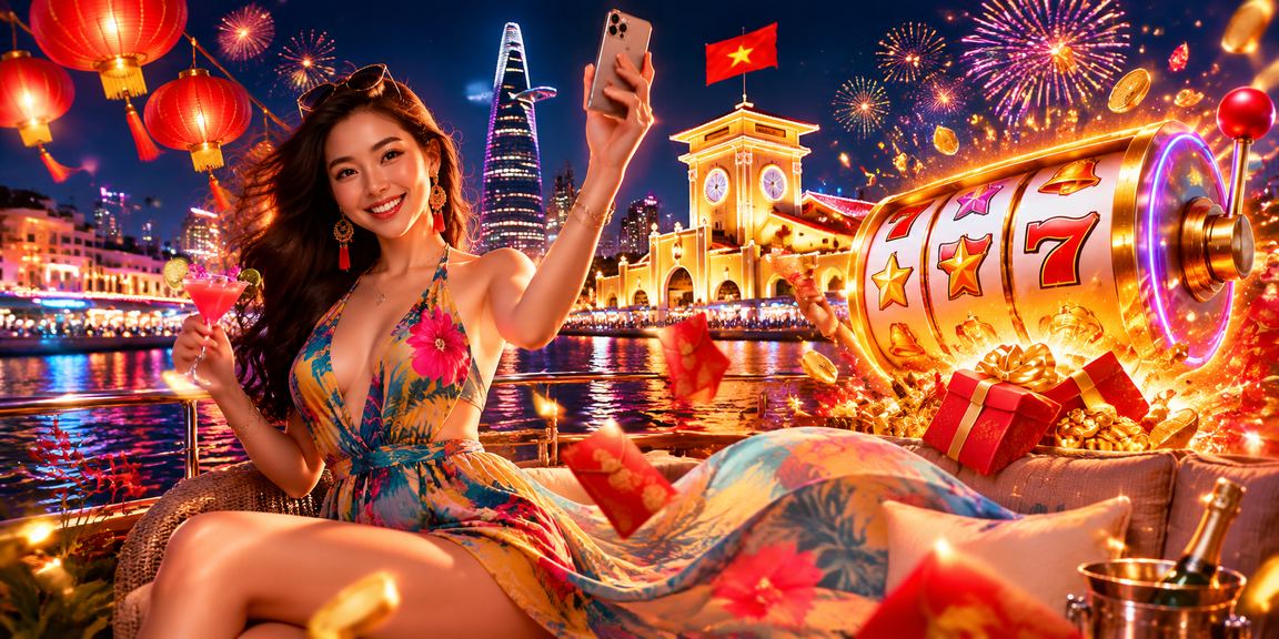 Không khí lễ hội đèn lồng Sài Gòn gắn với trò chơi xổ số trực tuyến